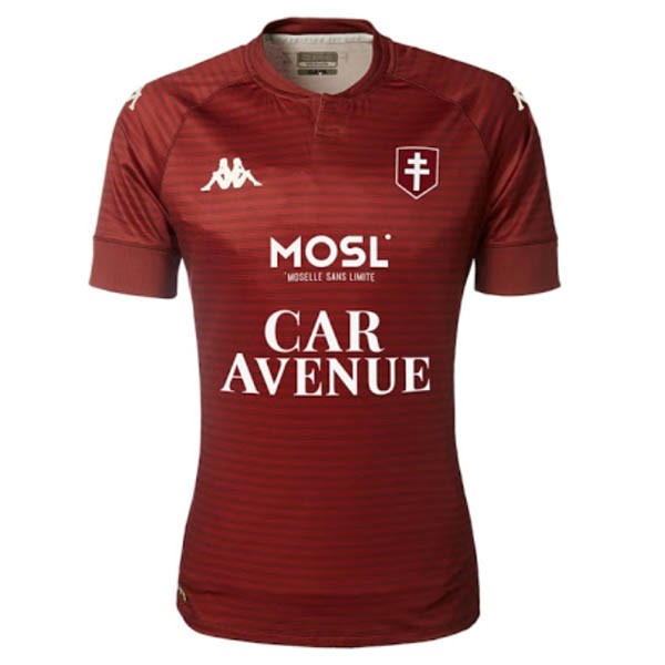 Camiseta Metz Primera Equipo 2020-21 Rojo